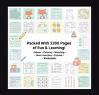 Kids Activity Worksheet – Fun Coloring Bundle