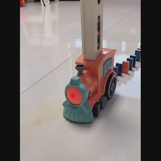 Train Toy Domino Set for Kids – BPA-Free Plastic with Sound Effects